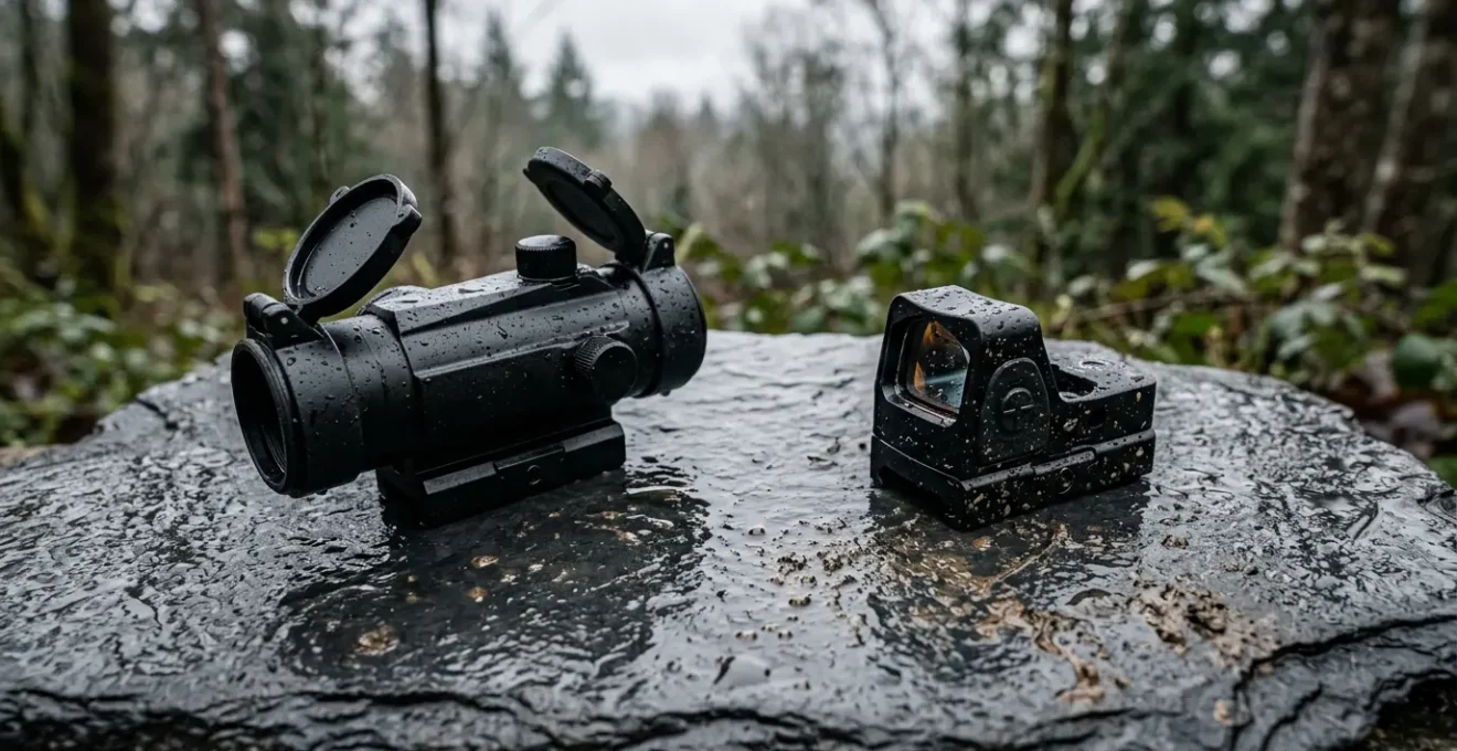 Comparaison entre viseur tubulaire et panoramique sous conditions météo difficiles
